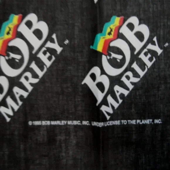 Bob Marley Flag Bandana - Picture 2 of 2